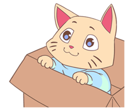 Happy Go Lucky Cat sticker #12541301