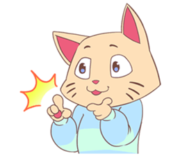 Happy Go Lucky Cat sticker #12541307