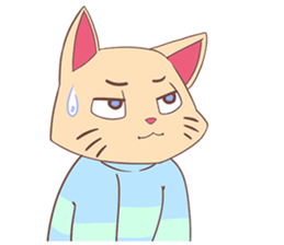 Happy Go Lucky Cat sticker #12541310