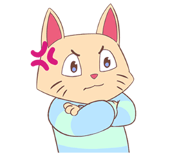 Happy Go Lucky Cat sticker #12541312