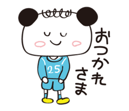 Soccer Panda Sticker sticker #12541414