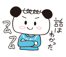 Soccer Panda Sticker sticker #12541437