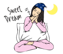 Hilariously fabulous ( Office girl ) sticker #12542029