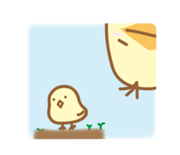 A Chicken's life Sticker3 sticker #12542062