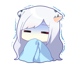 Animal ear sticker sticker #12542285