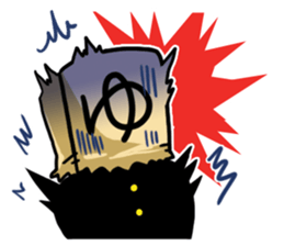 Quartet of good friends sticker #12542698