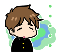Quartet of good friends sticker #12542700