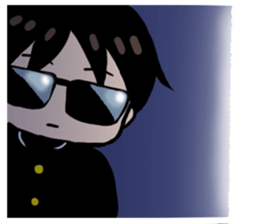 Quartet of good friends sticker #12542703