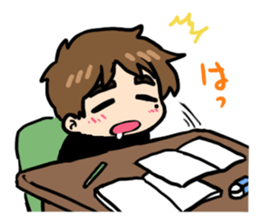 Quartet of good friends sticker #12542716