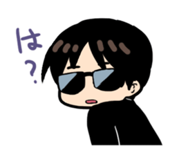 Quartet of good friends sticker #12542721