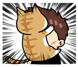 Quartet of good friends sticker #12542730