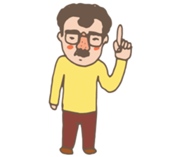 uncle choo choo sticker #12542899