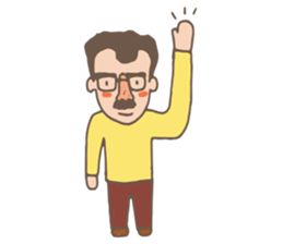 uncle choo choo sticker #12542900