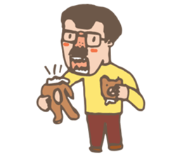 uncle choo choo sticker #12542923