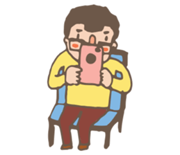 uncle choo choo sticker #12542925