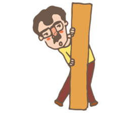 uncle choo choo sticker #12542931