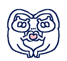 Cats still want a friend sticker #12543229