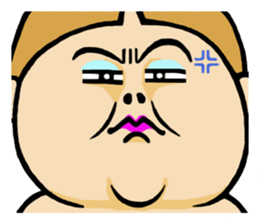 Sour look girls Sticker sticker #12544863