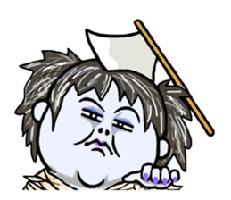 Sour look girls Sticker sticker #12544883