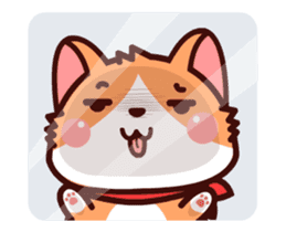 Corgi Little dog (EN) sticker #12545105
