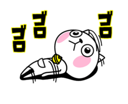 The cat soul moves sticker #12545482