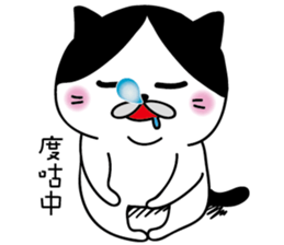 Gigi, not a girl, I am a handsome boy sticker #12545597