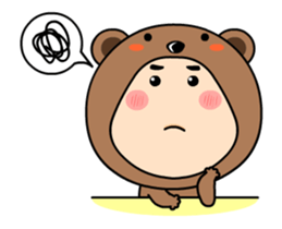 Bear Elly's daily life - NO2. sticker #12545739