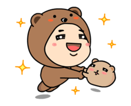 Bear Elly's daily life - NO2. sticker #12545755