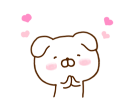 Lop-Eared Dog 1 sticker #12546316