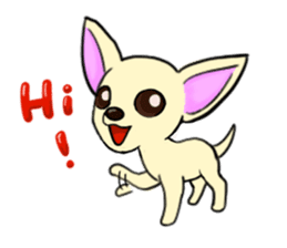 Sweetheart~the Big Ears Chihuahua sticker #12546470