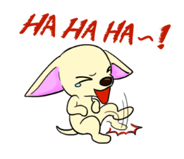 Sweetheart~the Big Ears Chihuahua sticker #12546473