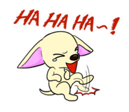 Sweetheart~the Big Ears Chihuahua sticker #12546473