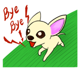 Sweetheart~the Big Ears Chihuahua sticker #12546477