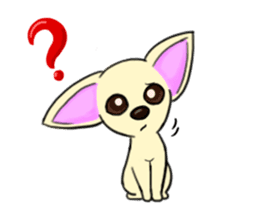 Sweetheart~the Big Ears Chihuahua sticker #12546479
