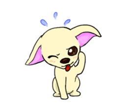 Sweetheart~the Big Ears Chihuahua sticker #12546483