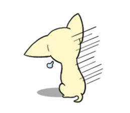Sweetheart~the Big Ears Chihuahua sticker #12546490
