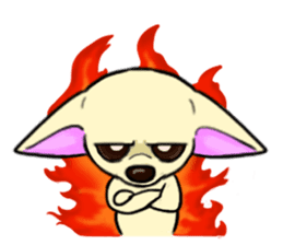 Sweetheart~the Big Ears Chihuahua sticker #12546492