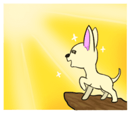 Sweetheart~the Big Ears Chihuahua sticker #12546497