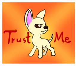 Sweetheart~the Big Ears Chihuahua sticker #12546503