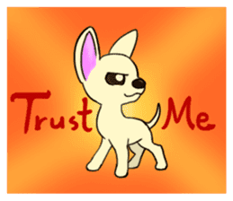 Sweetheart~the Big Ears Chihuahua sticker #12546503