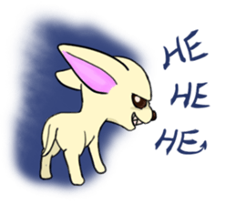 Sweetheart~the Big Ears Chihuahua sticker #12546504