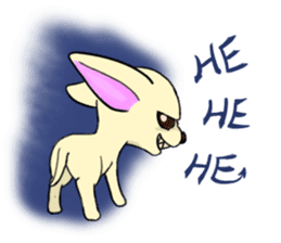 Sweetheart~the Big Ears Chihuahua sticker #12546504