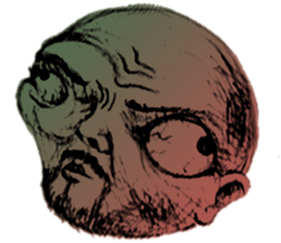 Feeling bad sticker sticker #12547043