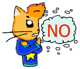 With adorable cats and dogs sticker #12547238