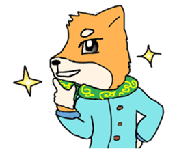 With adorable cats and dogs sticker #12547256