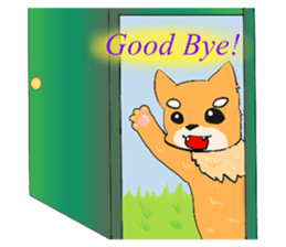 With adorable cats and dogs sticker #12547262