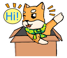 With adorable cats and dogs sticker #12547272