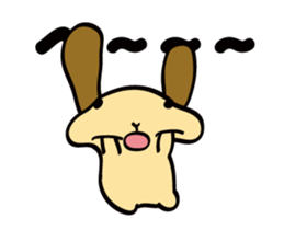 The Fat Fat Rabbit sticker #12547318