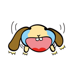 The Fat Fat Rabbit sticker #12547323