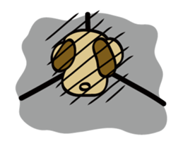 The Fat Fat Rabbit sticker #12547331